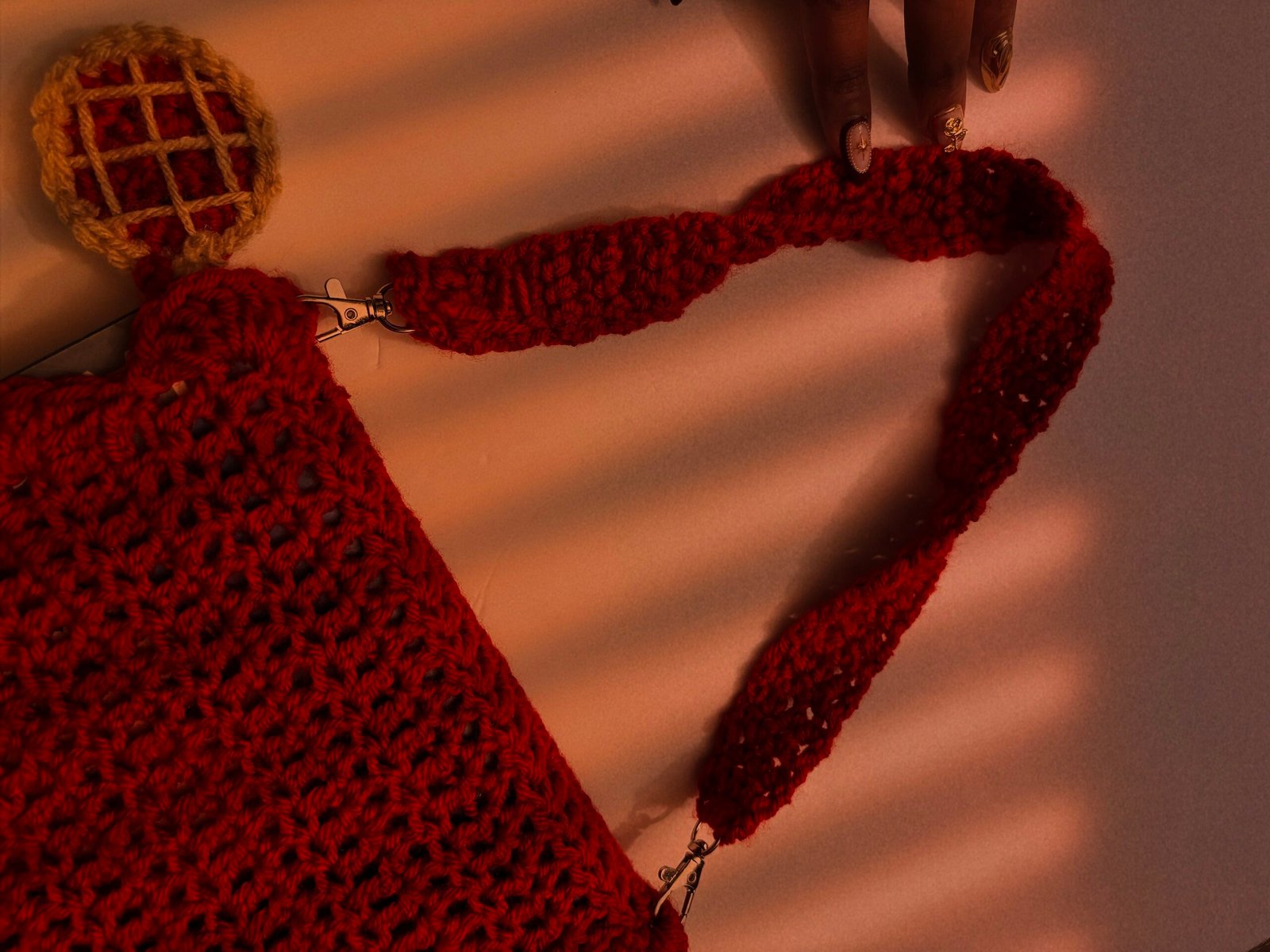 Crochet Book Bag - Image 3