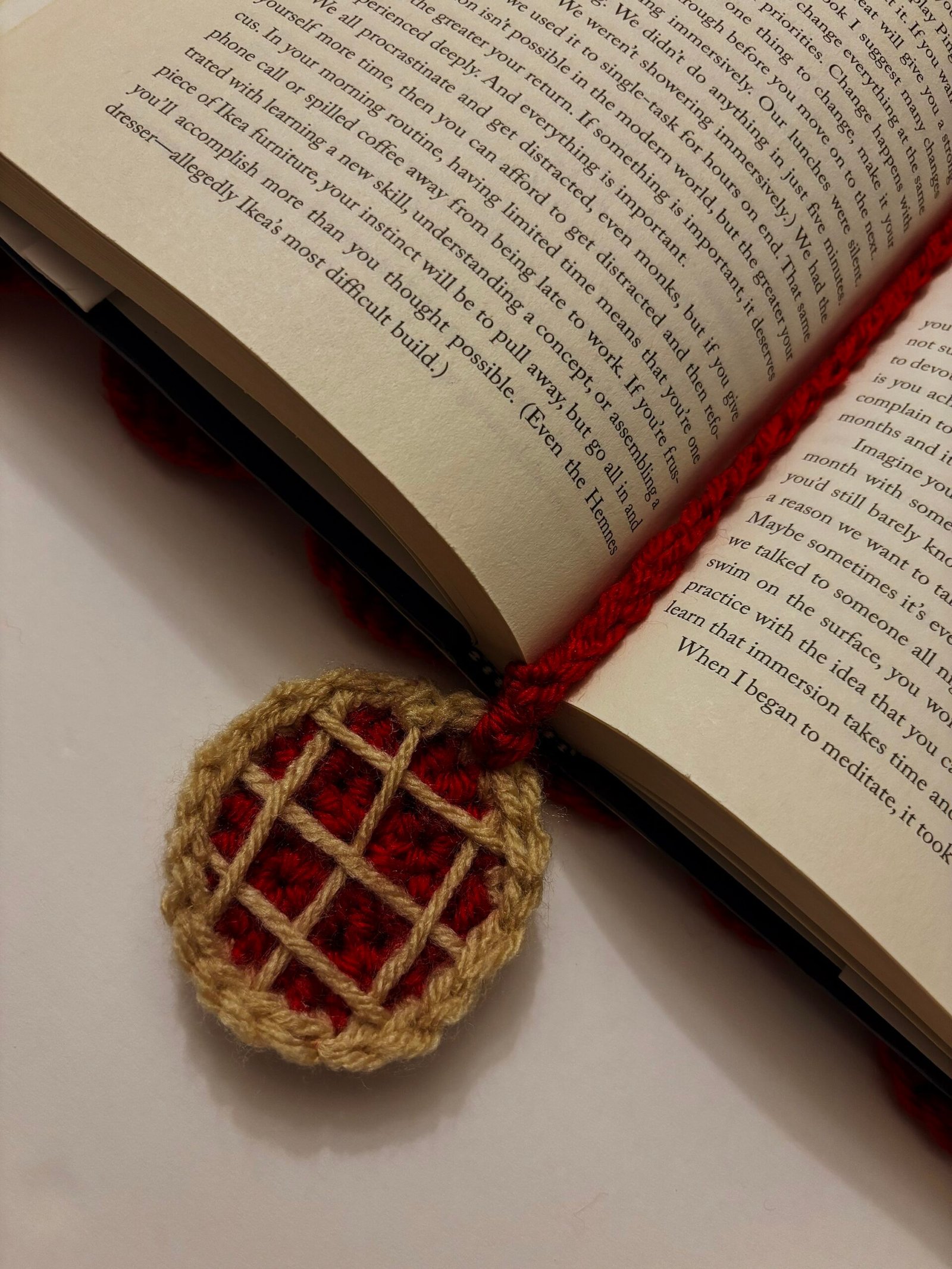 Pie Bookmark