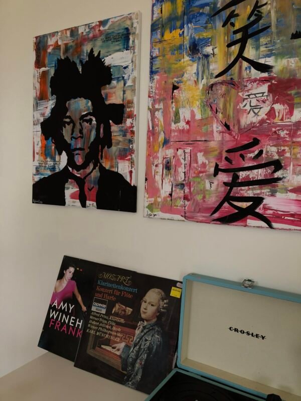 Abstract Portrait of Basquiat - Image 2