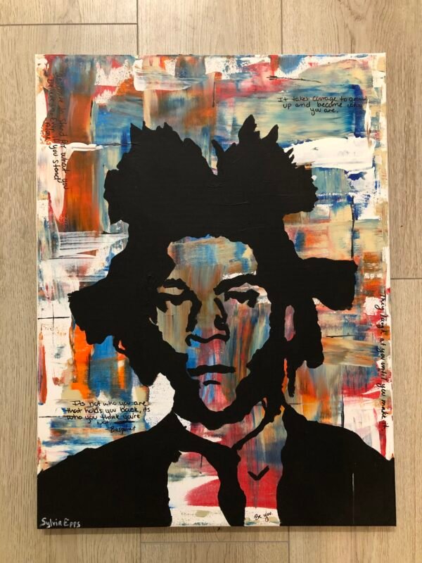 Abstract Portrait of Basquiat - Image 3